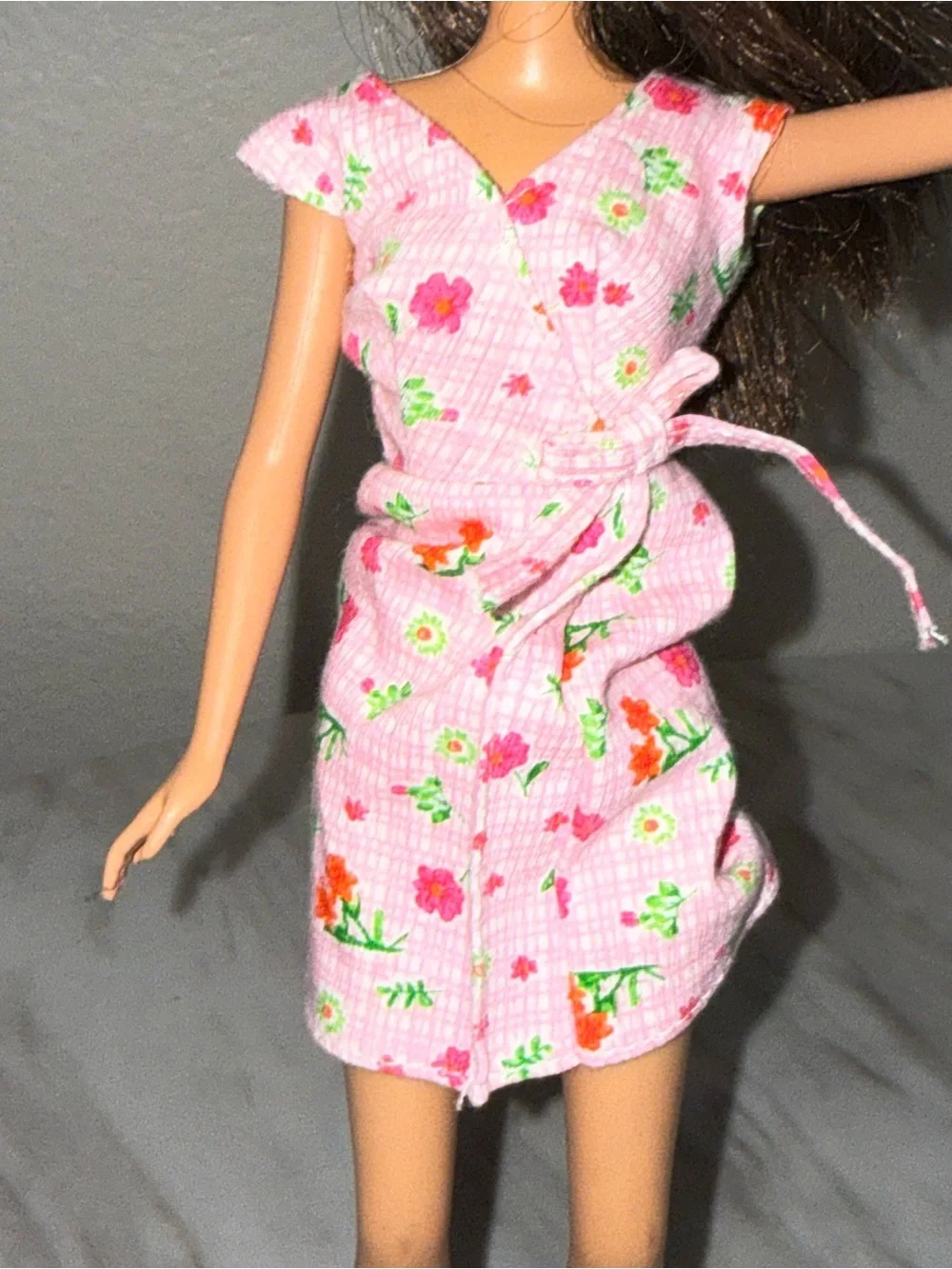 Barbie Mattel pink and white jumper